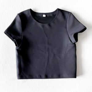 Lululemon Boxy Crop Tee
